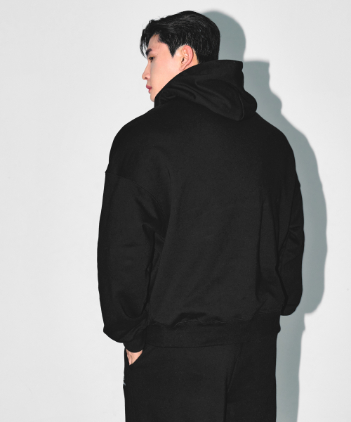 BORN TO WIN（ボーントゥウィン）の「STROKE B LOGO EXTRA FIT HOODIE [BLACK]（パーカー・メンズ・その他・1/2/3）」の8枚目の写真