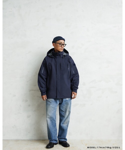 WAIPER.inc イギリス軍 ROYAL NAVY WET WEATHER パーカー PERTEX