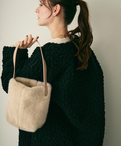 セール】ワンハンドルファーバッグ（ショルダーバッグ）｜Lunea