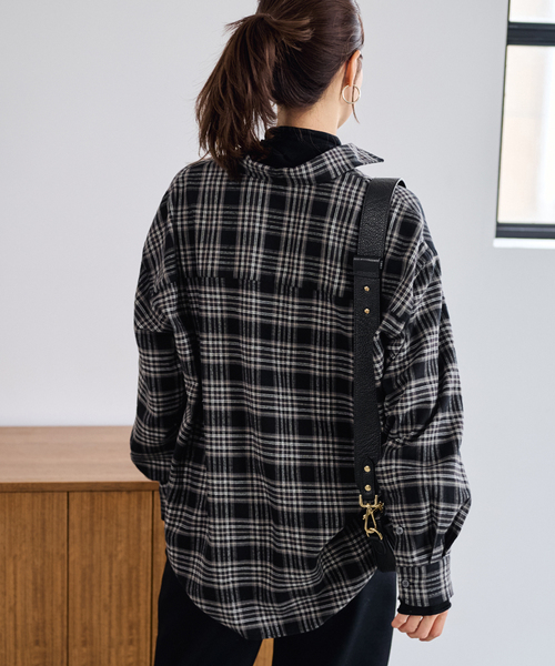セール】ネルチェックシャツ（シャツ/ブラウス）｜FRAMeWORK（フレーム