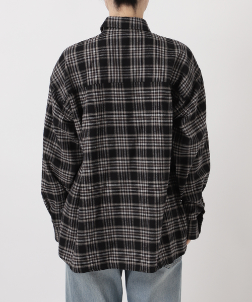 FRAMeWORK（フレームワーク）の「ネルチェックシャツ（シャツ/ブラウス・レディース・ブラウン/ブラック・FREE）」の15枚目の写真