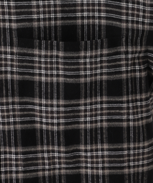 FRAMeWORK（フレームワーク）の「ネルチェックシャツ（シャツ/ブラウス・レディース・ブラウン/ブラック・FREE）」の6枚目の写真