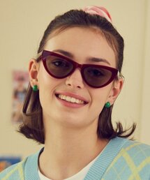 DAYWALKER（デイウォーカー）の「ZEISSレンズ男女共用アセテートキャットアイサングラスGAGA C10（サングラス）」