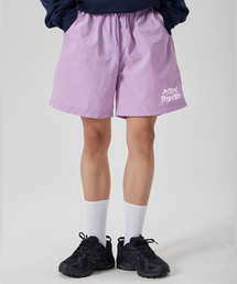 ASTRAL PROJECTION（アストラルプロジェクション）の「グラフィティレタリングコンフォータブルナイロンショーツ_ラベンダー（その他パンツ）」