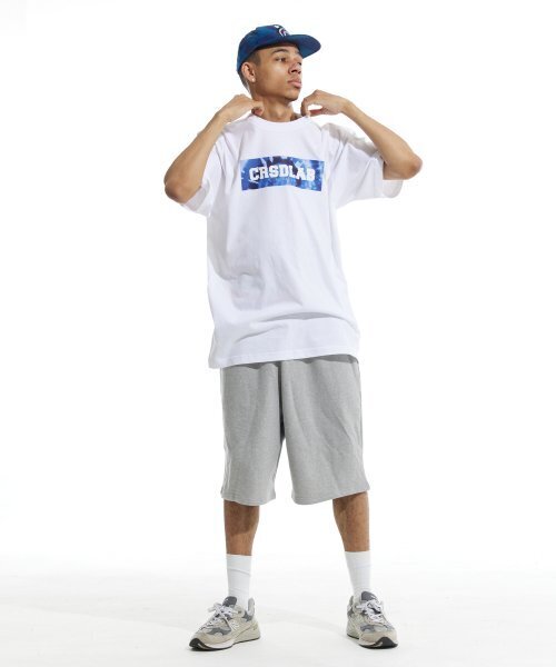 CREAM SODA LAB(クリームソーダラボ)の「クリームソーダラップ タイダイ ボックス 半袖Tシャツ ホワイト ブルー(Tシャツ/カットソー・メンズ・その他・LARGE/MEDIUM/X-LARGE/XX-LARGE)」の5枚目の写真