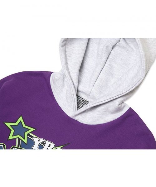 youthbath(ユースバース)の「WILD GRAPHIC HOOD SWEAT SHIRT_PURPLE(パーカー・レディース・その他・MEDIUM/LARGE)」の2枚目の写真