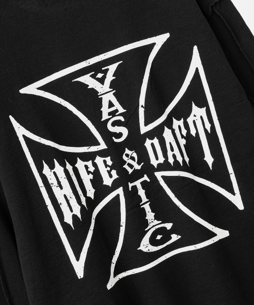 VASTIC(バスティック)の「クロスロゴロングスリーブ_ブラック(Tシャツ/カットソー・メンズ・その他・MEDIUM/LARGE)」の10枚目の写真