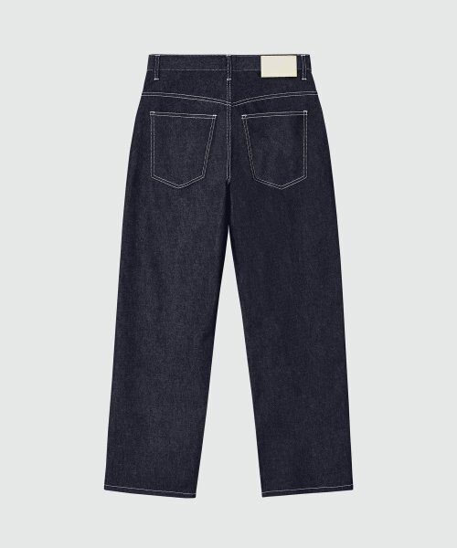DECET(デケト)の「Deep Pleats Wide Jeans DCPT030CPIndigo(デニムパンツ・レディース・その他・34/32/30/26/28)」の12枚目の写真