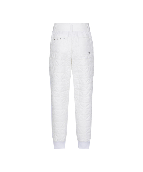 ANEW GOLF(アニューゴルフ)の「W THINSULATE QUILTING PONIT JOGGER L/PT_WH(スウェットパンツ・レディース・その他・LARGE/MEDIUM/XX-SMALL/X-SMALL/SMALL)」の2枚目の写真