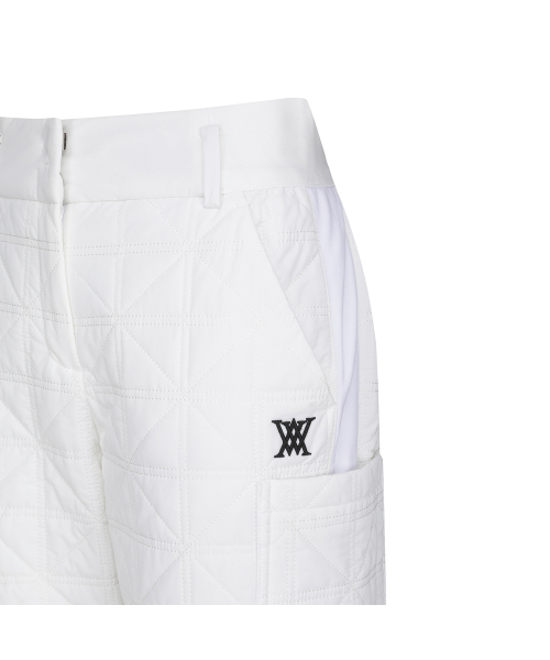 ANEW GOLF(アニューゴルフ)の「W THINSULATE QUILTING PONIT JOGGER L/PT_WH(スウェットパンツ・レディース・その他・LARGE/MEDIUM/XX-SMALL/X-SMALL/SMALL)」の5枚目の写真