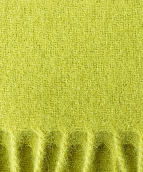 NOLLEY’S(ノーリーズ)の「カシミヤマフラー30(マフラー・メンズ・チャコールグレー/ライトブルー/ブラック/イエロー/ネイビー/パープル・FREE)」の9枚目の写真