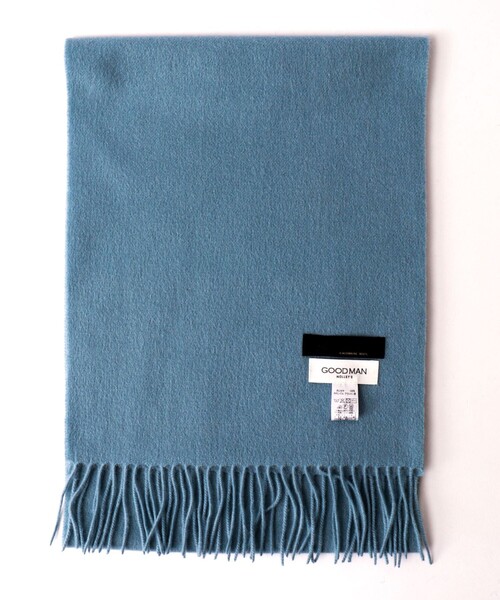 NOLLEY’S(ノーリーズ)の「カシミヤマフラー30(マフラー・メンズ・チャコールグレー/ライトブルー/ブラック/イエロー/ネイビー/パープル・FREE)」の21枚目の写真