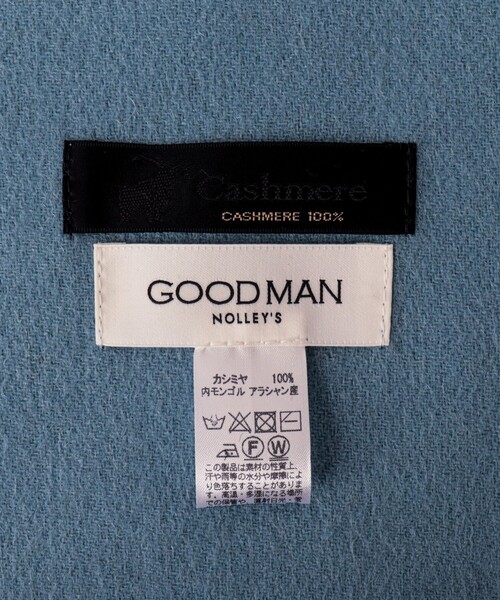 NOLLEY’S(ノーリーズ)の「カシミヤマフラー30(マフラー・メンズ・チャコールグレー/ライトブルー/ブラック/イエロー/ネイビー/パープル・FREE)」の22枚目の写真