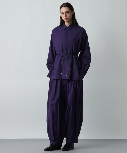 HARE(ハレ)の「【SET UP対応】YOSEコクーンパンツ(HARE)(その他パンツ・メンズ・ブラック/パープル/グレー系その他・MEDIUM/SMALL/FREE)」の10枚目の写真