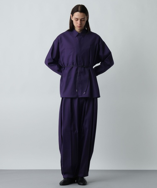 HARE(ハレ)の「【SET UP対応】YOSEコクーンパンツ(HARE)(その他パンツ・メンズ・ブラック/パープル/グレー系その他・MEDIUM/SMALL/FREE)」の11枚目の写真