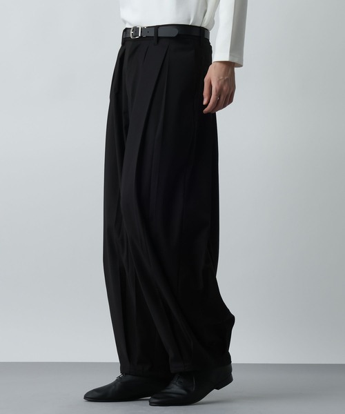 HARE(ハレ)の「【SET UP対応】YOSEコクーンパンツ(HARE)(その他パンツ・メンズ・ブラック/パープル/グレー系その他・MEDIUM/SMALL/FREE)」の13枚目の写真