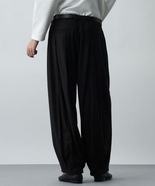 HARE(ハレ)の「【SET UP対応】YOSEコクーンパンツ(HARE)(その他パンツ・メンズ・ブラック/パープル/グレー系その他・MEDIUM/SMALL/FREE)」の15枚目の写真