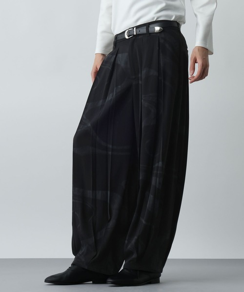 HARE(ハレ)の「【SET UP対応】YOSEコクーンパンツ(HARE)(その他パンツ・メンズ・ブラック/パープル/グレー系その他・MEDIUM/SMALL/FREE)」の17枚目の写真