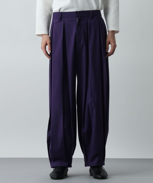 HARE(ハレ)の「【SET UP対応】YOSEコクーンパンツ(HARE)(その他パンツ・メンズ・ブラック/パープル/グレー系その他・MEDIUM/SMALL/FREE)」の20枚目の写真