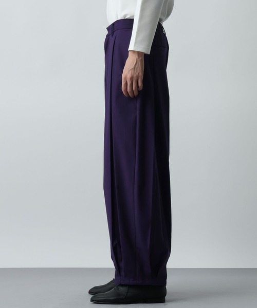 HARE(ハレ)の「【SET UP対応】YOSEコクーンパンツ(HARE)(その他パンツ・メンズ・ブラック/パープル/グレー系その他・MEDIUM/SMALL/FREE)」の21枚目の写真