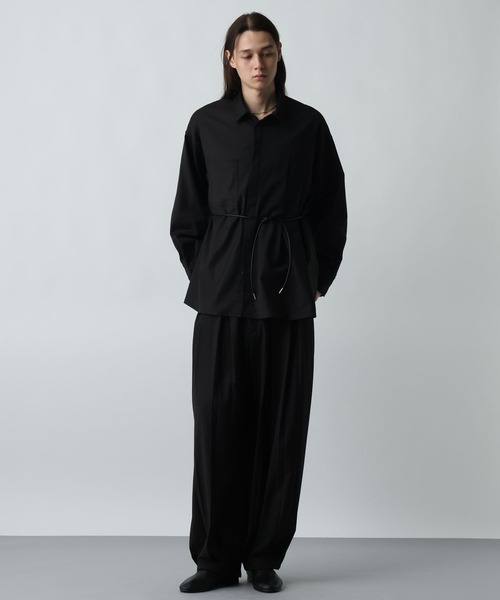 HARE(ハレ)の「【SET UP対応】YOSEコクーンパンツ(HARE)(その他パンツ・メンズ・ブラック/パープル/グレー系その他・MEDIUM/SMALL/FREE)」の4枚目の写真