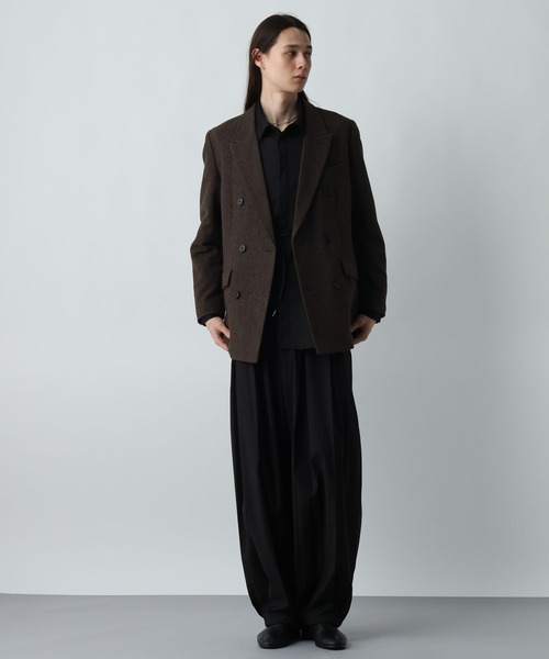 HARE(ハレ)の「【SET UP対応】YOSEコクーンパンツ(HARE)(その他パンツ・メンズ・ブラック/パープル/グレー系その他・MEDIUM/SMALL/FREE)」の5枚目の写真