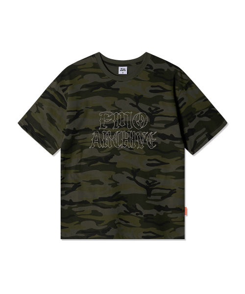 FREEMARIO（フリーマリオ）の「アーカイブカモTシャツ[カーキ]（Tシャツ/カットソー・レディース・その他・SMALL/MEDIUM）」の2枚目の写真