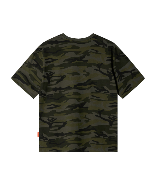 FREEMARIO（フリーマリオ）の「アーカイブカモTシャツ[カーキ]（Tシャツ/カットソー・レディース・その他・SMALL/MEDIUM）」の3枚目の写真