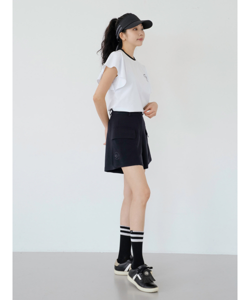 NITINA(ニティナ)の「フレアスリーブレス WH(Tシャツ/カットソー・レディース・ホワイト・SMALL/MEDIUM)」の5枚目の写真