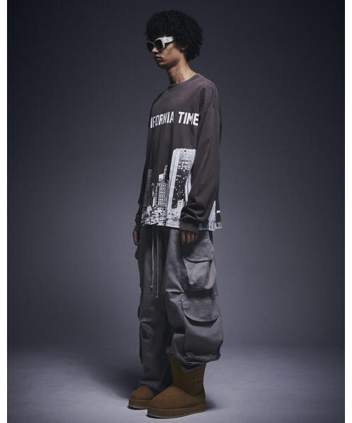 DANKE SCHON（ダンケシェーン）の「DankeSchon/ダンケシェーン/OVERDYE LST USA（Tシャツ/カットソー・レディース・ブラック・M/L）」の17枚目の写真