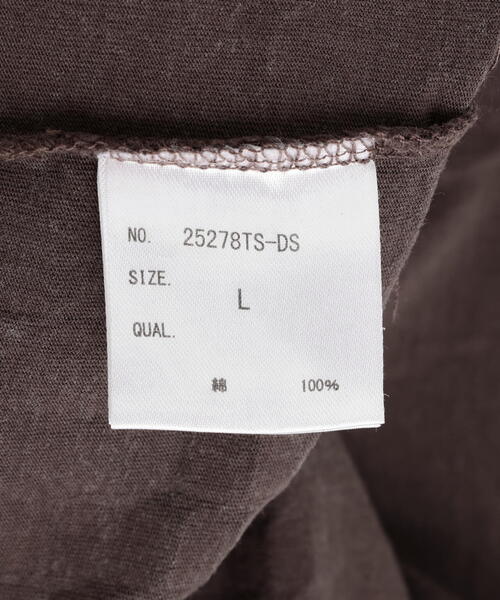 DANKE SCHON（ダンケシェーン）の「DankeSchon/ダンケシェーン/OVERDYE LST USA（Tシャツ/カットソー・レディース・ブラック・M/L）」の3枚目の写真