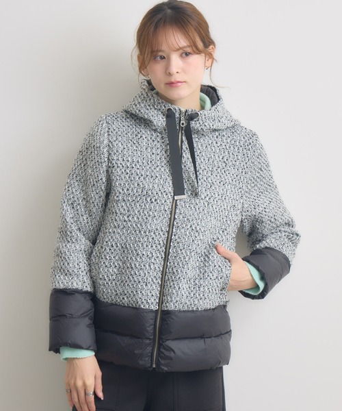 KATHARINE ROSS(キャサリンロス)の「【KATHARINE ROSS】ビクトリアダウンコート(ダウンジャケット/コート・レディース・ブラック/オフホワイト・MEDIUM)」の13枚目の写真