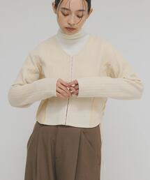 KBF | モールジャガードカーディガン(カーディガン/ボレロ)