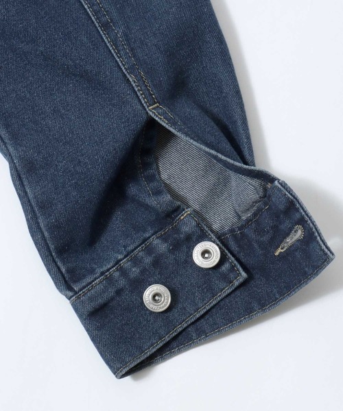 SITRY(シトリー)の「Denim Jacket/3rdタイプ デニムジャケット G-ジャン トラッカージャケット(デニムジャケット・メンズ・ネイビー/ブラック/ブルー・LL/M/L)」の13枚目の写真