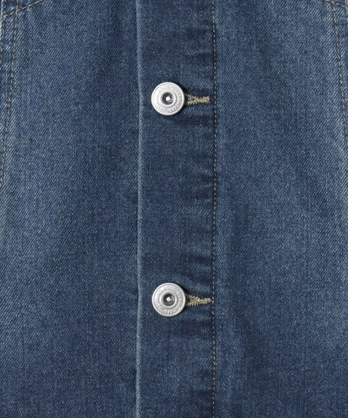 SITRY(シトリー)の「Denim Jacket/3rdタイプ デニムジャケット G-ジャン トラッカージャケット(デニムジャケット・メンズ・ネイビー/ブラック/ブルー・LL/M/L)」の9枚目の写真