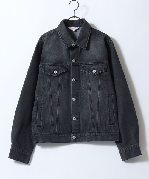 SITRY(シトリー)の「Denim Jacket/3rdタイプ デニムジャケット G-ジャン トラッカージャケット(デニムジャケット・メンズ・ネイビー/ブラック/ブルー・LL/M/L)」の20枚目の写真