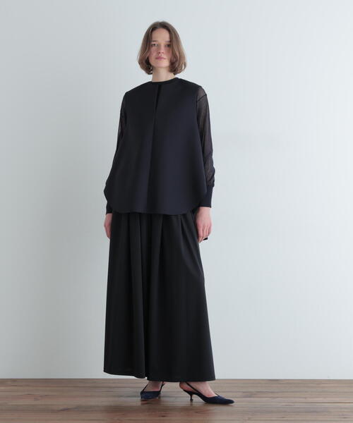 ◇ライトボンディングノースリーブジレブラウス（ベスト）｜LE PHIL