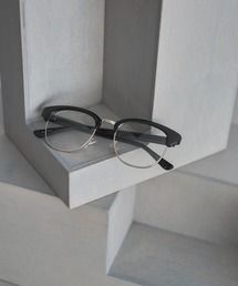 feepur | ハーフリムクリアメガネ(メガネ)