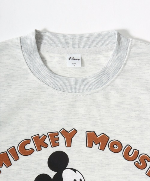 セール】2026SS Disney/ディズニー ミッキー カレッジ バックプリント