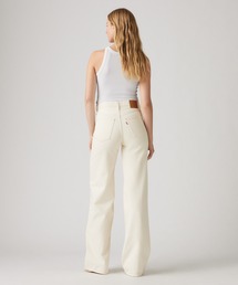 Levi's/リーバイス RIBCAGE WIDE LEG ジーンズ ホワイト