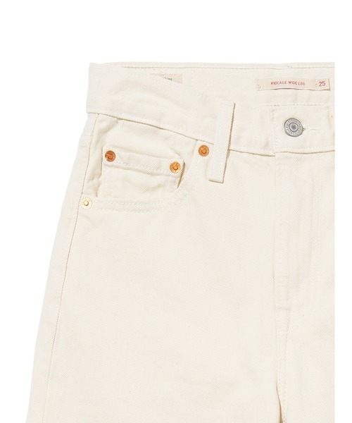 Levi's(リーバイス)の「Levi's/リーバイス RIBCAGE WIDE LEG ジーンズ ホワイト(デニムパンツ・レディース・ホワイト・25inch/26inch/28inch)」の8枚目の写真