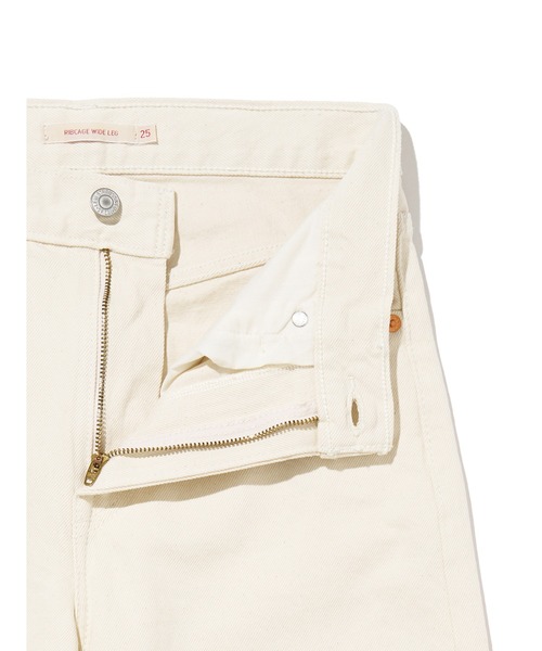 Levi's(リーバイス)の「Levi's/リーバイス RIBCAGE WIDE LEG ジーンズ ホワイト(デニムパンツ・レディース・ホワイト・25inch/26inch/28inch)」の9枚目の写真