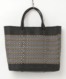 MASSIVE STORE（マッシブストア）の「【Moon Bird/ムーンバード】手編みのメルカドバッグ（L）MBST25-12（かごバッグ）」