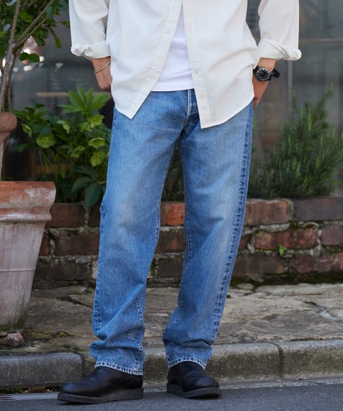 orSlow（オアスロウ）の「orSlow/オアスロウ 105 90'S DENIM USED デニムパンツ 2026年春夏春服 夏服（デニムパンツ・メンズ・ブルー・4/3/2）」の5枚目の写真