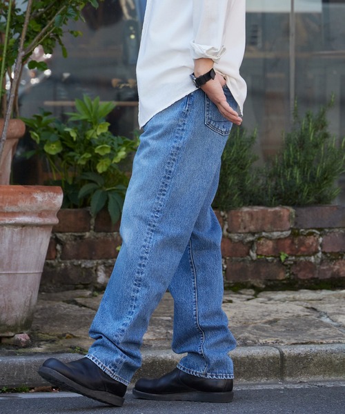 orSlow（オアスロウ）の「orSlow/オアスロウ 105 90'S DENIM USED デニムパンツ 2026年春夏春服 夏服（デニムパンツ・メンズ・ブルー・4/3/2）」の6枚目の写真