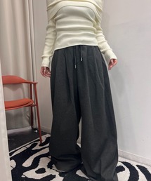 Nu（ニュー）の「【Nu】ワイドスウェットパンツ（スウェットパンツ）」