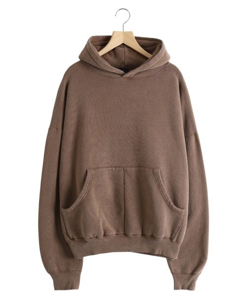 REMI RELIEF NAVY LABEL（レミレリーフネイビーレーベル）の「REMI RELIEF NAVY LABEL / レミレリーフ ネイビーレーベル：起毛裏毛パーカ：RN29373148AK[STD]（パーカー・メンズ・ホワイト/モカ/ヘザーグレー/オートミール・M/L/XL）」の3枚目の写真