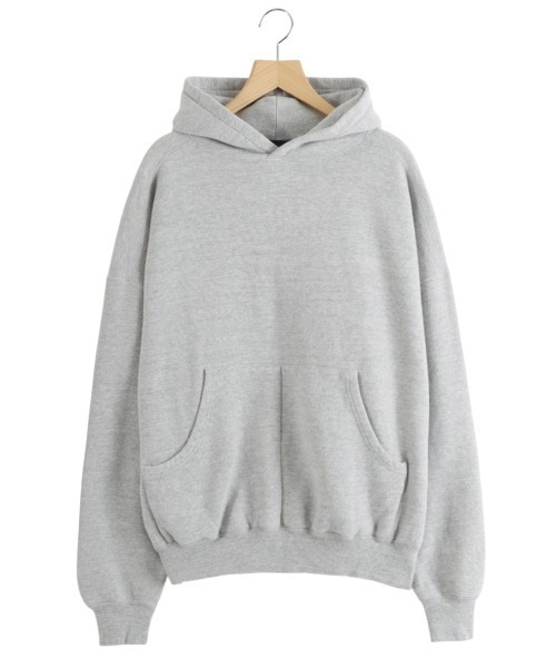 REMI RELIEF NAVY LABEL（レミレリーフネイビーレーベル）の「REMI RELIEF NAVY LABEL / レミレリーフ ネイビーレーベル：起毛裏毛パーカ：RN29373148AK[STD]（パーカー・メンズ・ホワイト/モカ/ヘザーグレー/オートミール・M/L/XL）」の5枚目の写真