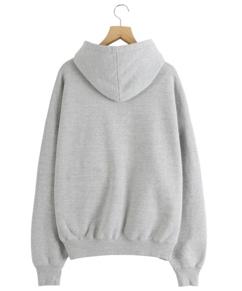 REMI RELIEF NAVY LABEL（レミレリーフネイビーレーベル）の「REMI RELIEF NAVY LABEL / レミレリーフ ネイビーレーベル：起毛裏毛パーカ：RN29373148AK[STD]（パーカー・メンズ・ホワイト/モカ/ヘザーグレー/オートミール・M/L/XL）」の6枚目の写真