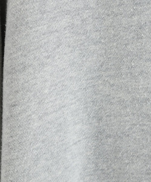 REMI RELIEF NAVY LABEL（レミレリーフネイビーレーベル）の「REMI RELIEF NAVY LABEL / レミレリーフ ネイビーレーベル：起毛裏毛パーカ：RN29373148AK[STD]（パーカー・メンズ・ホワイト/モカ/ヘザーグレー/オートミール・M/L/XL）」の9枚目の写真